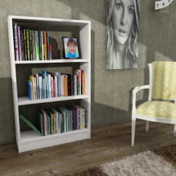 Librería Cella blanco Practica Hogar