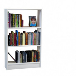 Librería Cella blanco Practica Hogar