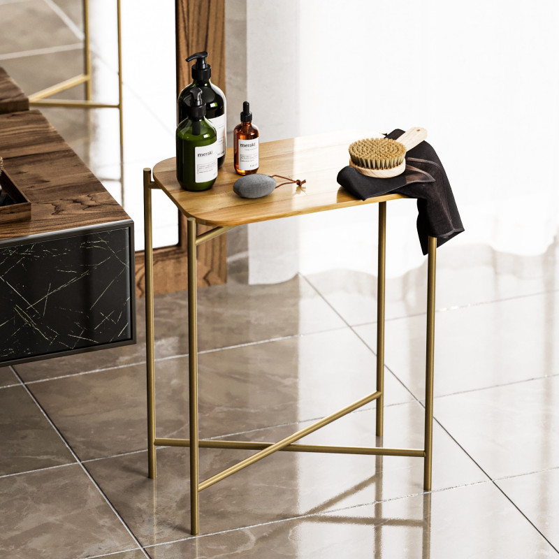 Mesa de centro Shb-003-A Oro Natural Practica Hogar Mesa de centro Shb-003-A Oro Natural Practica Hogar