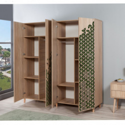 Armario İMAJ-121 sonoma roble Practica Hogar