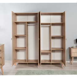 Armario İMAJ-121 sonoma roble Practica Hogar