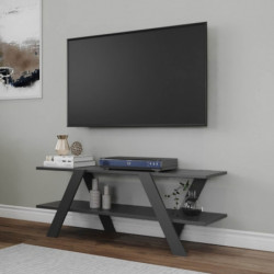 Mueble TV April antracita Practica Hogar