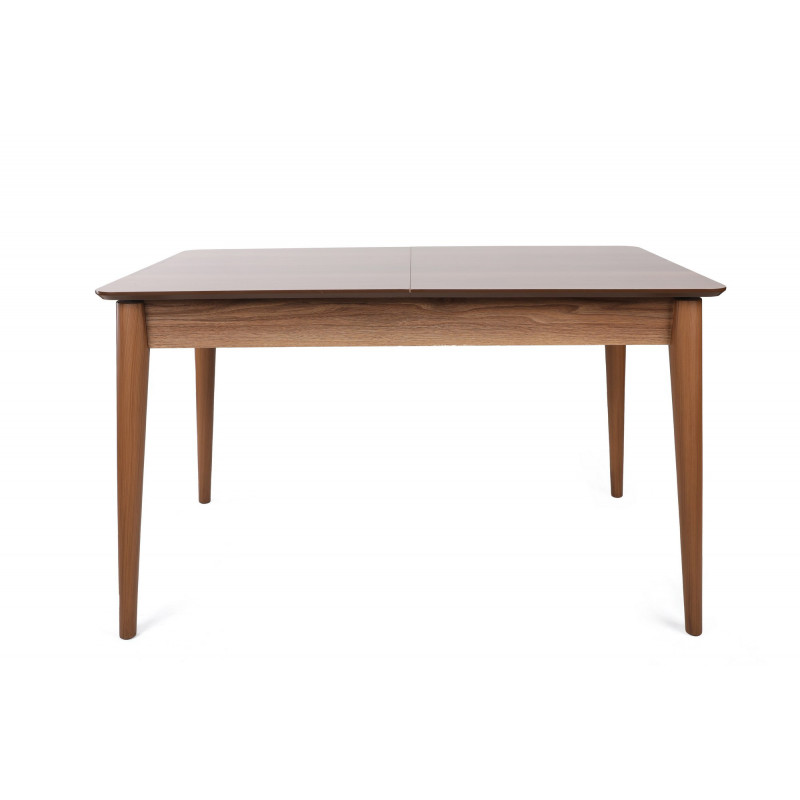 Mesa de comedor extensible Lotus-1123 nogal Practica Hogar Mesa de comedor extensible Lotus-1123 nogal Practica Hogar