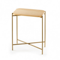 Mesa de centro Shb-003-A Oro Natural Practica Hogar