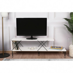 Mueble TV Street blanco Practica Hogar