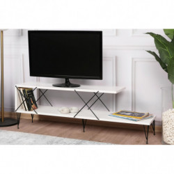 Mueble TV Street blanco Practica Hogar