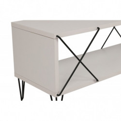 Mueble TV Street blanco Practica Hogar