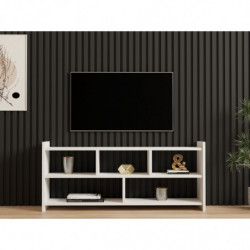 Mueble TV Pera blanco Practica Hogar