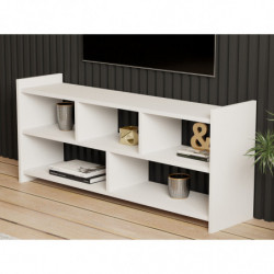 Mueble TV Pera blanco Practica Hogar