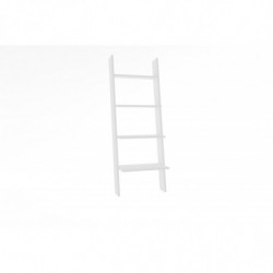Librería Solid blanco Practica Hogar