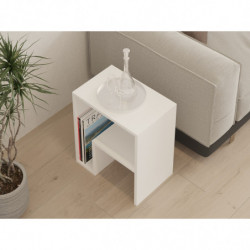 Mesa auxiliar Yepa blanco Practica Hogar