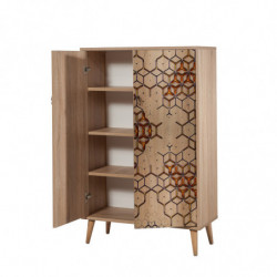 Mueble auxiliar MultiBox 720 sonoma roble Practica Hogar