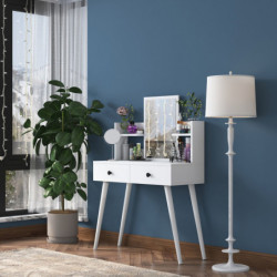 Tocador BJ102 2232 blanco Practica Hogar