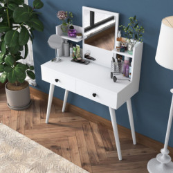 Tocador BJ102 2232 blanco Practica Hogar