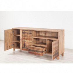 Mueble TV Marina Mila-755 pino atlántico Practica Hogar
