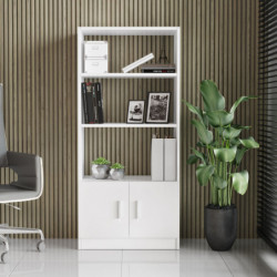 Librería Vario D blanco Practica Hogar