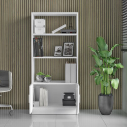 Librería Vario D blanco Practica Hogar