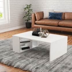 Mesa de centro Defne blanco Practica Hogar