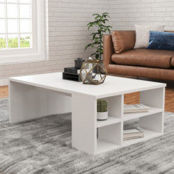 Mesa de centro Defne blanco Practica Hogar