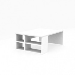 Mesa de centro Defne blanco Practica Hogar
