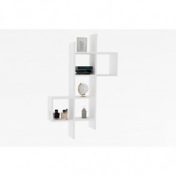 Estante de pared Keno blanco Practica Hogar