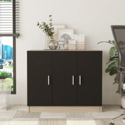 Mueble auxiliar Vario E roble negro Practica Hogar