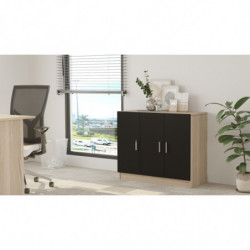 Mueble auxiliar Vario E roble negro Practica Hogar