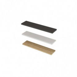 Estante de pared Boss zafiro antracita blanco Practica Hogar