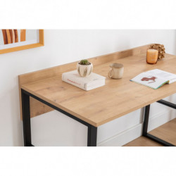 Escritorio de estudio Deha zafiro negro Practica Hogar