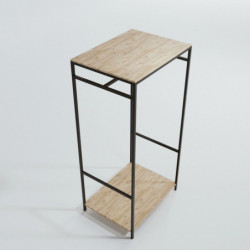 Armario Ansbach L658 roble negro Practica Hogar