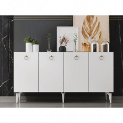 Aparador Drop Blanco Practica Hogar
