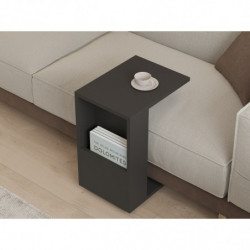 Mesa auxiliar Star antracita Practica Hogar