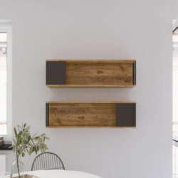 Estante de pared VG18-A pino atlántico Practica Hogar