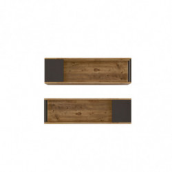 Estante de pared VG18-A pino atlántico Practica Hogar