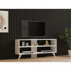 Mueble TV One blanco Practica Hogar