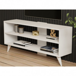 Mueble TV One blanco Practica Hogar