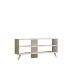 Mueble TV One blanco Practica Hogar