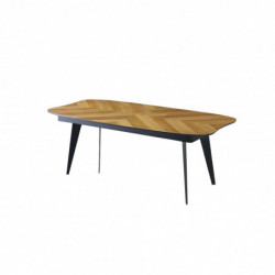 Mesa comedor LR-951 roble negro Practica Hogar