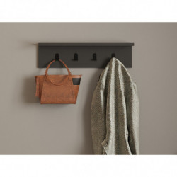 Estante de pared Ayla antracita Practica Hogar