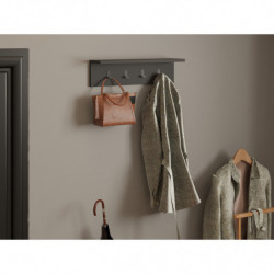 Estante de pared Ayla antracita Practica Hogar