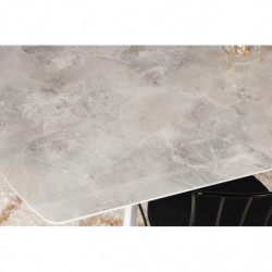 Mesa comedor Ares 1042 blanco Practica Hogar