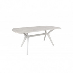 Mesa comedor Ares 1042 blanco Practica Hogar