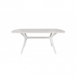 Mesa comedor Ares 1042 blanco Practica Hogar