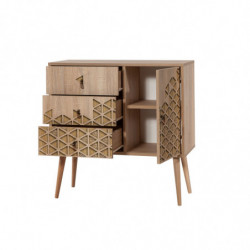 Cómoda VeryBox 120 sonoma roble Practica Hogar