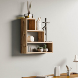 Estante de pared Piramit pino Practica Hogar
