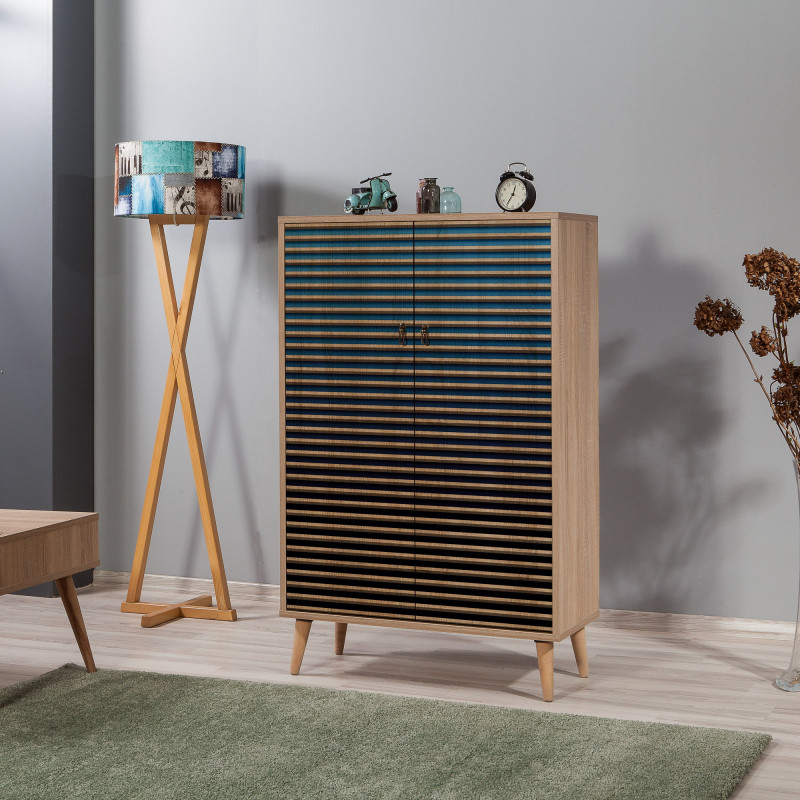 Mueble auxiliar MultiBox 222 sonoma roble Practica Hogar Mueble auxiliar MultiBox 222 sonoma roble Practica Hogar