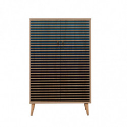 Mueble auxiliar MultiBox 222 sonoma roble Practica Hogar