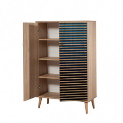Mueble auxiliar MultiBox 222 sonoma roble Practica Hogar