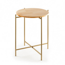 Mesa de centro Shb-004-A Oro Natural Practica Hogar