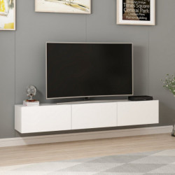 Mueble TV con estante Rigel-nogal Practica Hogar